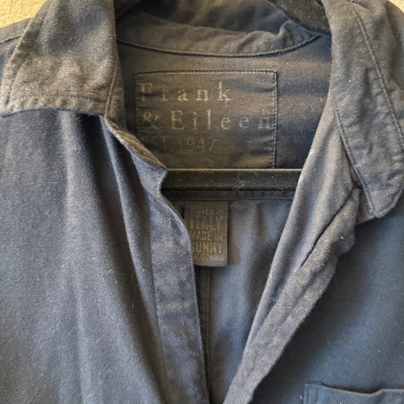 Frank and Eileen Barry Black Button-Up Shirt - Picture 2 of 7